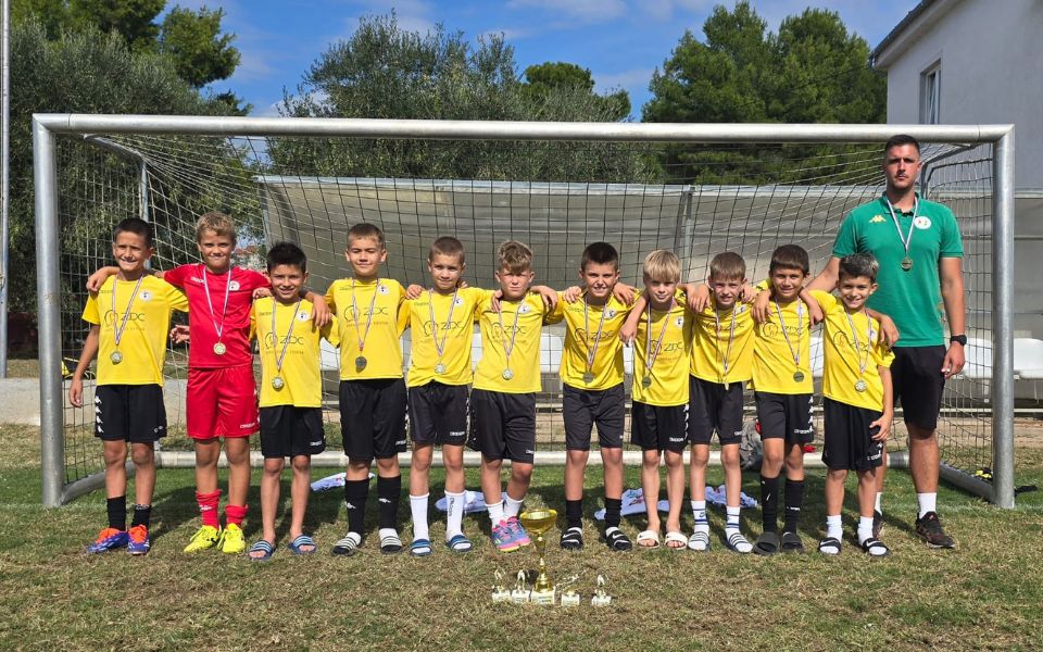 BIOGRAD CUP 2025. Tići Abecede zlatni, najmlađi natjecatelji brončani